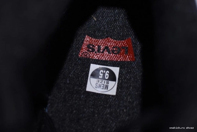 Cheap Jordan 4 'black' Air AO2571-001 x Levi's 0623
